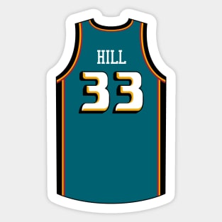 Grant Hill Detroit Jersey Qiangy Sticker